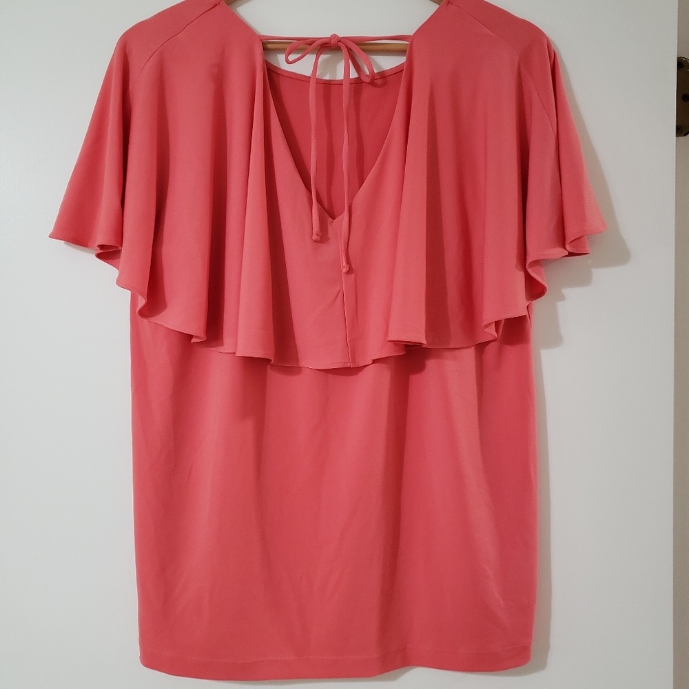 Coral/Pink Blouse